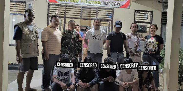 Polsek Metro Barat Gerebek Kosan, Lima Orang Diamankan Terkait Pengedaran Narkoba Jenis Sinte
