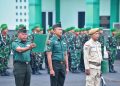 Prajurit dan PNS Korem 043/Gatam Ikuti Upacara Bulanan untuk Tingkatkan Disiplin dan Akuntabilitas