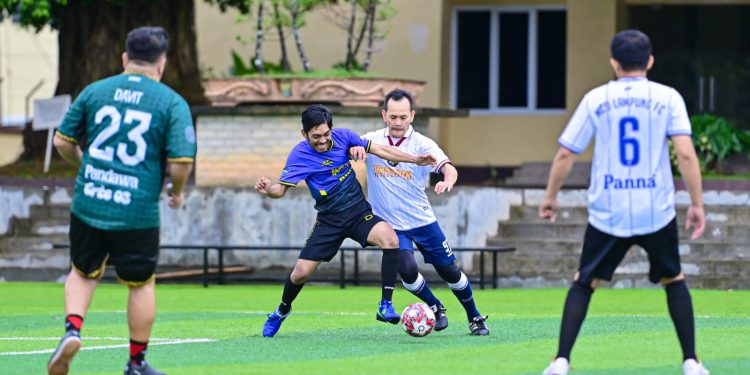 Bhayangkara FC Polda Lampung Gelar Liga Minisoccer Amal di Bulan Ramadan