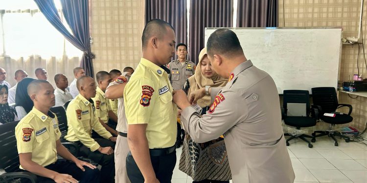 65 Satpam Gada Pratama Angkatan III 2025 Resmi Lulus, Polda Lampung Tekankan Profesionalisme dan Disiplin