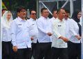 Bupati dan Wakil Bupati Terpilih Lampung Utara Mengikuti Gladi Persiapan Pelantikan Kepala Daerah Serentak