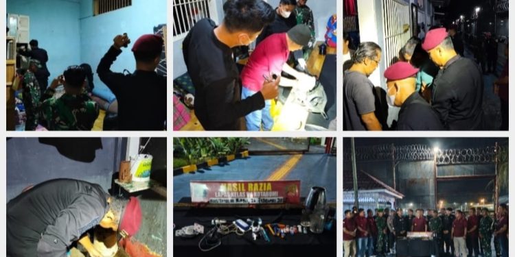 Gelar razia,Lapas Kotabumi Gandeng APH Berkomitmen Berantas Narkoba