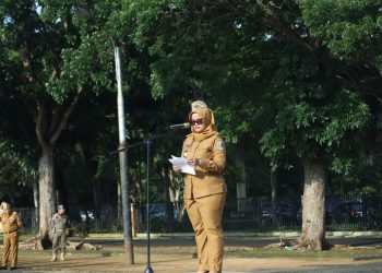 Pimpin Apel Perdana Bupati Ela Ajak Forkopimda Membangun Lamtim Kearah yang Lebih Maju dan Lebih Makmur