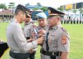 Polres Tulang Bawang Gelar Upacara Sertijab Satu Kasat dan Dua Kapolsek, Berikut Daftar Namanya