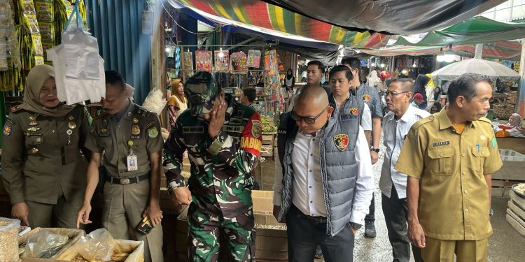 Polres Muba Lakukan Monitoring Harga dan Ketersediaan Bahan Pokok