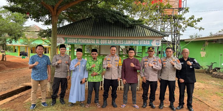 Safari Ramadhan di Pondok Pesantren, Kapolres Lampung Utara Gelar Bakti Sosial