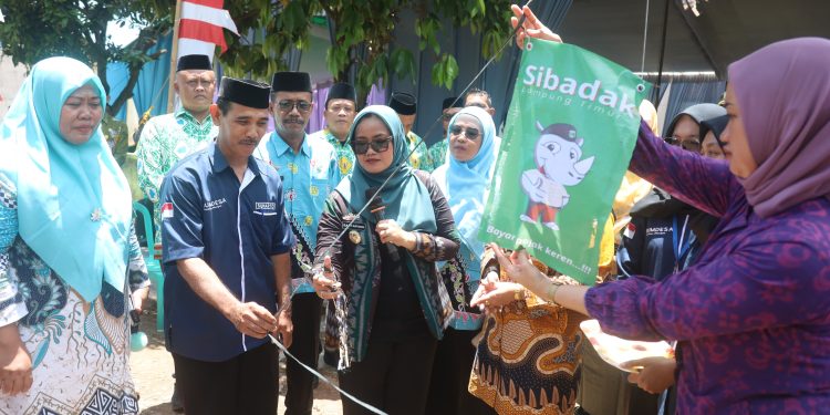 Bupati Lampung Timur Resmikan Program Sibadak di Desa Raman Fajar
