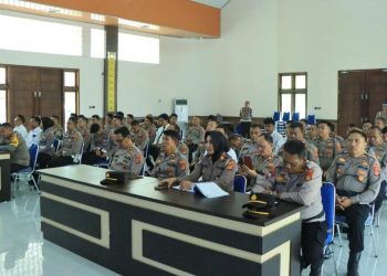 Polres Tulang Bawang Barat Gelar Lat Pra Ops Ketupat Krakatau 2025, Pastikan Kesiapan Pengamanan Mudik Lebaran