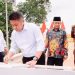 Wabup Mura Suprayitno Dampingi Gubernur Sumsel Resmikan Jembatan Air Teras dan Jembatan Air Keruh