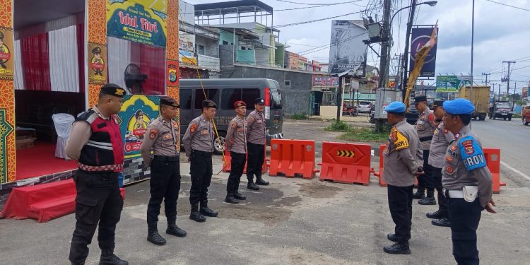 Hari Pertama Operasi Ketupat Krakatau 2025, Kasi Propam Polres Tuba Berikan 4 Penekanan Kepada Personel