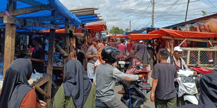 H 1 Jelang Lebaran Daging Sapi Di Pasar Kota Agung Tanggamus Terpantau Tinggi