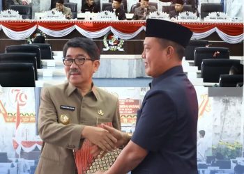RAPAT PARIPURNA DPRD LAMPUNG UTARA SAHKAN LKPJ BUPATI TAHUN ANGGARAN 2024