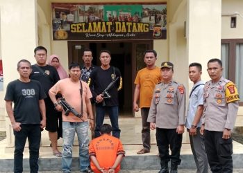 Polsek Gedung Aji Ungkap Pencurian Ternak di Kebun Sawit Plasma PT SIP