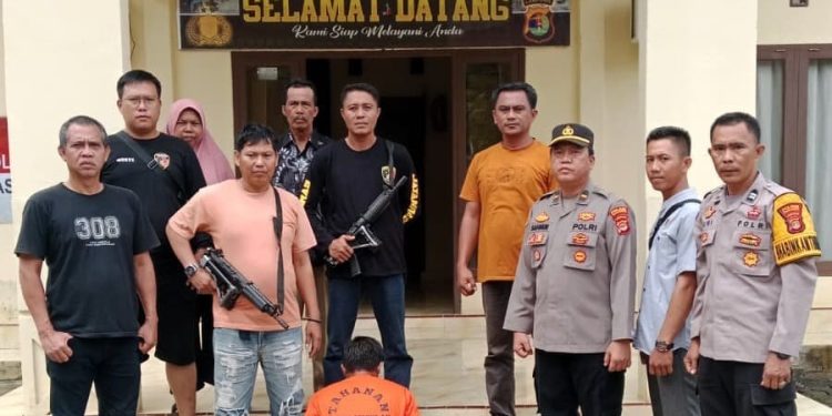Polsek Gedung Aji Ungkap Pencurian Ternak di Kebun Sawit Plasma PT SIP