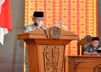 Jawaban Eksekutif Atas Pemandangan Umum Fraksi Dewan Terhadap LKPJ Wali Kota 2024 Paripurna DPRD Lubuklinggau 