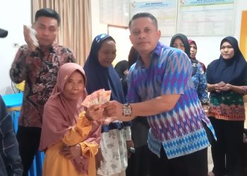38 Keluarga di Desa Abung Jayo Terima Bantuan Langsung Tunai dari Dana Desa