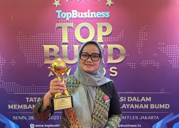 Lampung Timur Raih Penghargaan TOP BUMD Awards 2025 di Tingkat Nasional