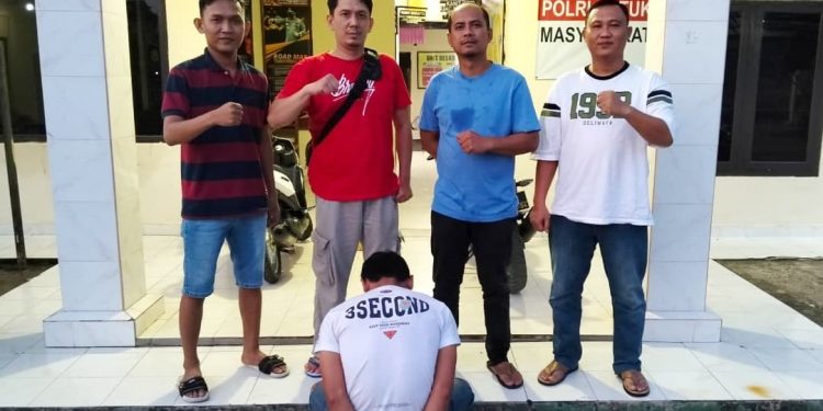 Dua Pelaku Curat Spesialis Bongkar Warung Ditangkap Polsek Penawartama