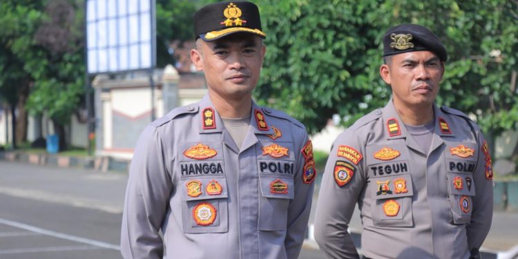 Kapolres Metro Polda Lampung Berikan Arahan kepada Tim Dalmas Sat Samapta Polres Metro dalam Persiapan Menyambut Hari Buruh
