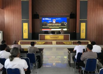 Polres Tulang Bawang Barat Gelar Lat Pra Ops Pekat Krakatau 2025 untuk Tingkatkan Kesiapan Personel