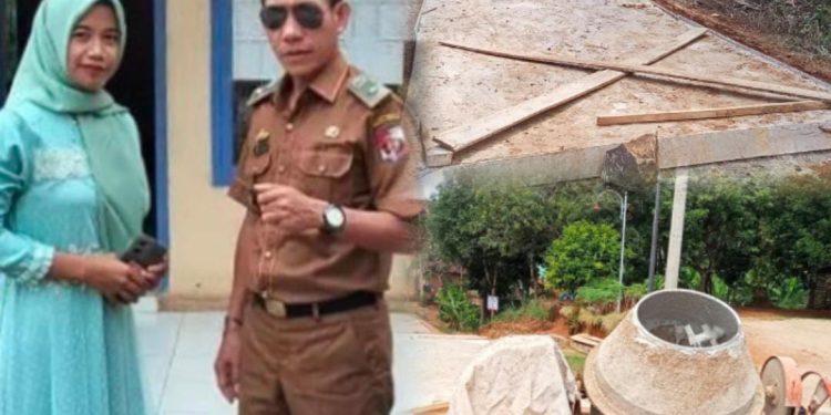 Realisasi Pembangunan DD Nyapah Banyu Implementasi Pemerintah Menuju Indonesia Emas, Warga Desa Antusias 