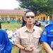 Pelepasan Angkatan Ke-40 SMP Negeri 1 Abung Timur Semarak Dengan Sosialisasi Damkar Dan Tradisi Mandi Air
