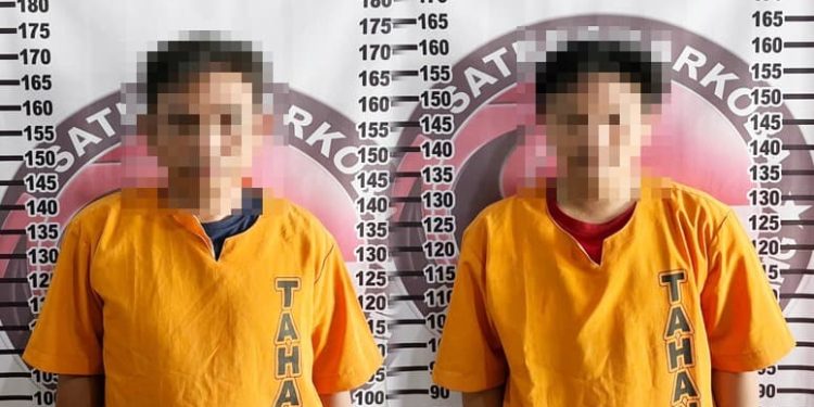 Gasak Narkoba di Kampung Kagungan Dalam, Polres Tulang Bawang Tangkap Dua Pelaku