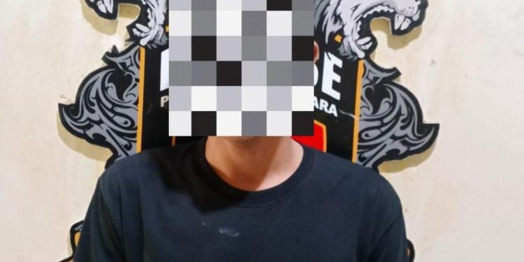 Kanit Reskrim Polsek Abung Timur Bersama Tekab 308 Polres Lampura Amankan Pelaku Penganiayaan