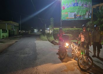 Jajaran Polres Tulang Bawang Barat Gelar Patroli Malam Hari, Amankan Kamtibmas di Akhir Pekan