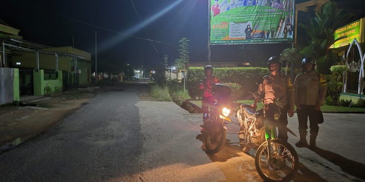 Jajaran Polres Tulang Bawang Barat Gelar Patroli Malam Hari, Amankan Kamtibmas di Akhir Pekan