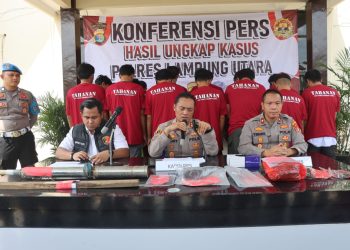 Polres Lampura Berhasil Ringkus Pelaku Spesialis Curat Toko dan Alfamart