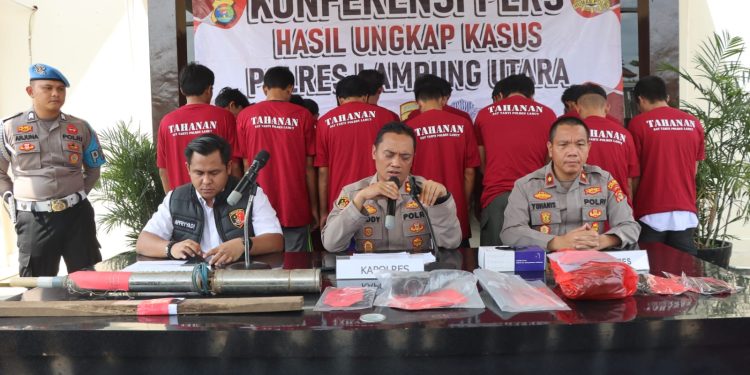 Polres Lampura Berhasil Ringkus Pelaku Spesialis Curat Toko dan Alfamart