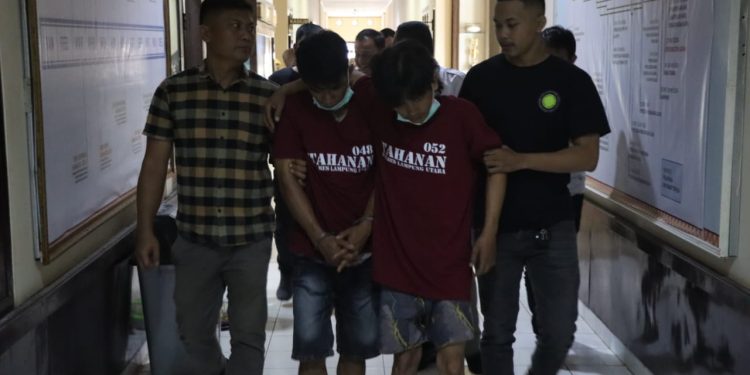Jajaran Polres Lampura Ringkus Pelaku Spesialis Curanmor dan Curas