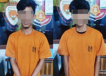 Polisi Berhasil Mengamankan Dua Pelaku Percobaan Curat Di Punggur, Kapolsek : Salah Satu Pelaku Masih Pelajar