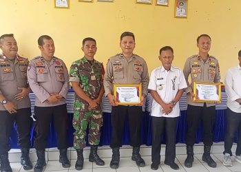 Berhasil Ungkap 3C, Polsek Bunga Mayang Polres Lampura Terima Penghargaan Dari Camat dan PG Bunga Mayang