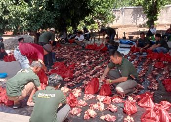 Ikatan Keluarga Pakuon Agung (IKAPA) berqurban 12 Djulhijah 1446 H