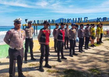Sambut Krui Pro 2025, Polres Pesisir Barat Siagakan Polisi Turis Multibahasa