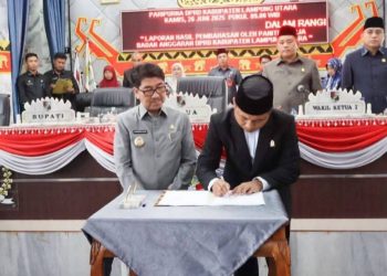 Hamartoni Hadiri Rapat Paripurna DPRD Bahas Pelaksanaan APBD 2024