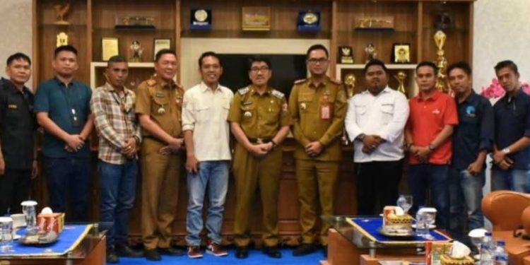 Bupati Lampung Utara Terima Audiensi PD-IWO