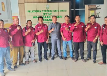 Pengurus Komite Wartawan Indonesia Perjuangan (KWIP) Merangin Gelar Audiensi Dengan Kejaksaan Negeri 