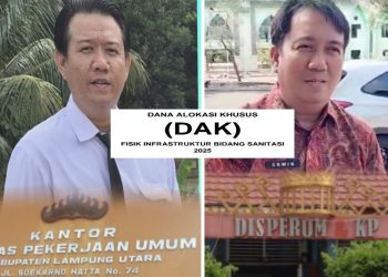 Skandal DAK Sanitasi 2025 di Lampung Utara, Oknum Pejabat Diduga Main Mata
