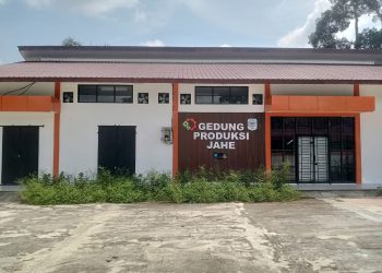 Telan Anggaran 1,7 Miliar, Bangunan Gedung Produksi Jahe di Desa Air Batu Tak Berfungsi