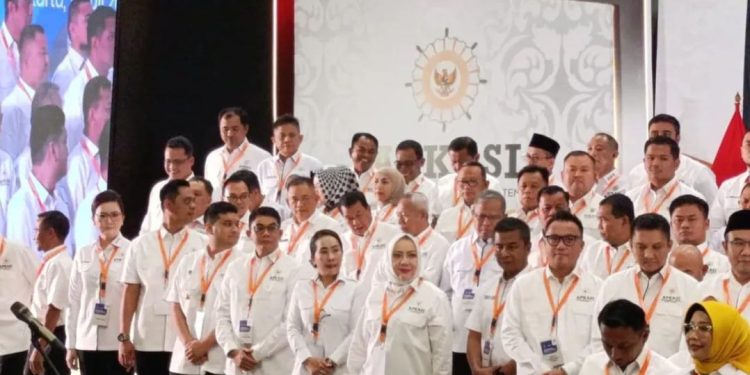 Bupati Musi Rawas, Hj. Ratna Machmud Dikukuhkan Sebagai Wakil Bendahara Umum APKASI