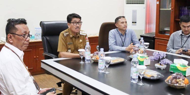 BUPATI LAMPUNG UTARA KUNJUNGI BRI CABANG KOTABUMI, PERKUAT SINERGI UNTUK PERCEPATAN PEMBANGUNAN DAERAH