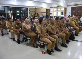 WAKIL BUPATI PIMPIN RAPAT SINKRONISASI DATA ASET DAERAH DENGAN DATABASE BARANG MILIK NEGARA
