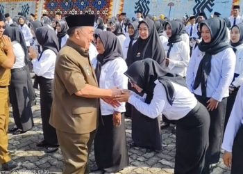 Bupati Tanggamus Lantik 207 Pegawai PPPK 