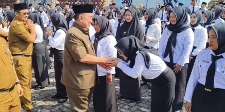 Bupati Tanggamus Lantik 207 Pegawai PPPK 