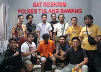 Tekab 308 Presisi Polres Tulang Bawang Tangkap Pelaku Pembunuhan dan Pemerkosaan Anak di Bedeng PT Indolampung