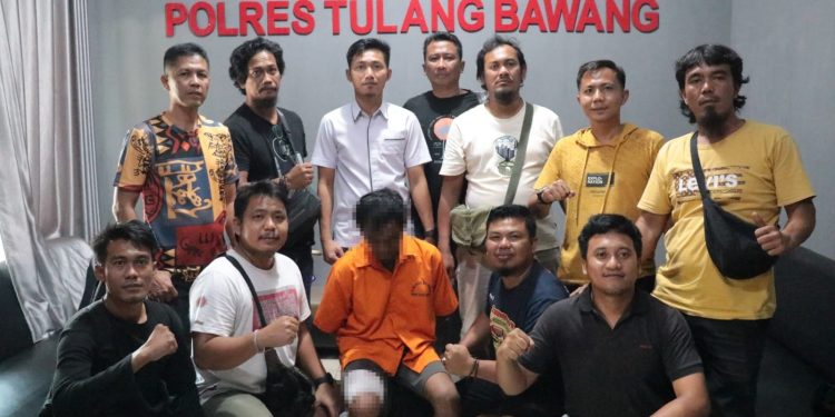 Tekab 308 Presisi Polres Tulang Bawang Tangkap Pelaku Pembunuhan dan Pemerkosaan Anak di Bedeng PT Indolampung
