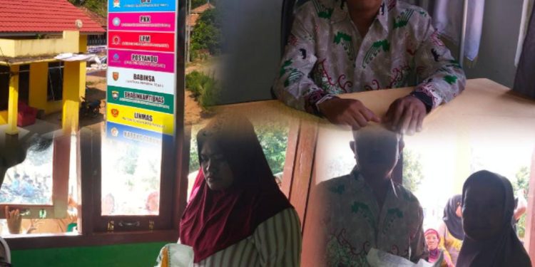 Pemdes Sumber Tani Salurkan Bantuan Beras Ketahanan Pangan ke 136 KPM